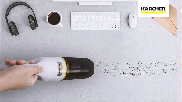 Karcher Battery Powered Hand Vacuum Cleaner (VCH2) - Tashqila Karcher Battery Powered Hand Vacuum Cleaner (VCH2) - Tashqila